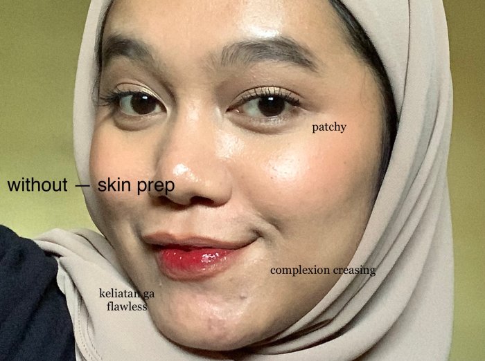 skin prep sebelum make up terbaru